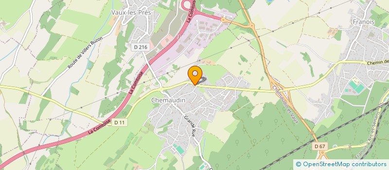 localisation de l'entreprise MADAME CAMILLE BLANCHET  LE LUHIER