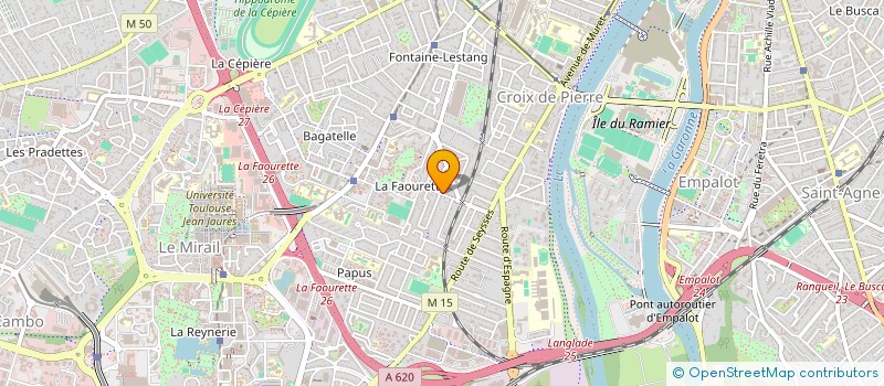 localisation de l'entreprise MADAME CAMILLE BLAYE à TOULOUSE