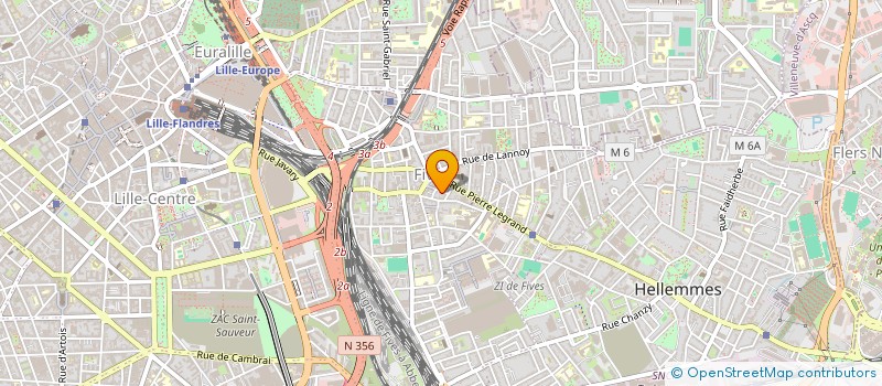 localisation de l'entreprise MADAME CAMILLE BLONDEL à LILLE