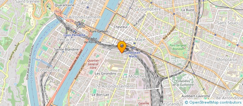 localisation de l'entreprise MADAME CAMILLE BOCQUILLION  LYON