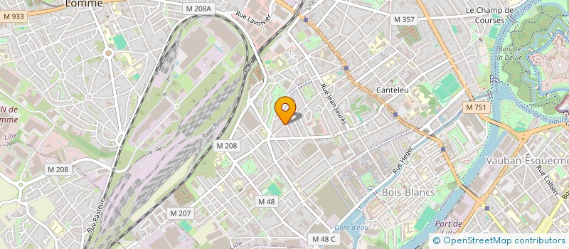localisation de l'entreprise MADAME CAMILLE BODART à LILLE