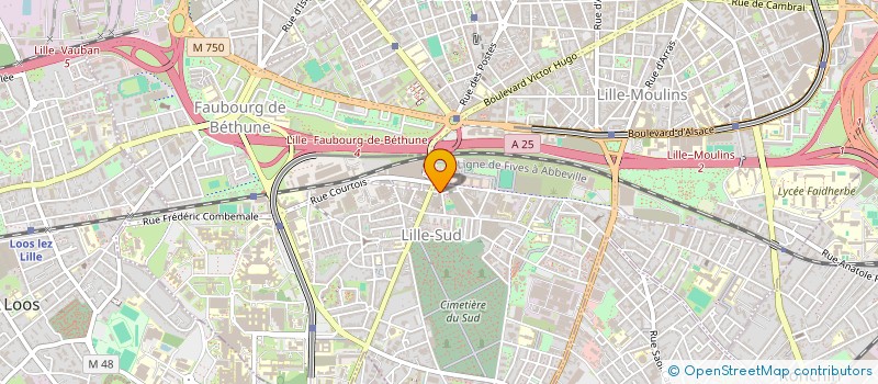 localisation de l'entreprise MADAME CAMILLE BODEL à LILLE