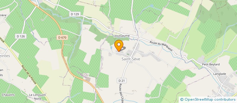 localisation de l'entreprise MADAME CAMILLE BOIRAC  SAINT-SEVE