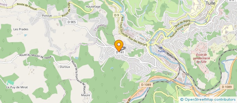 localisation de l'entreprise MADAME CAMILLE BOISSERIE  SEILHAC