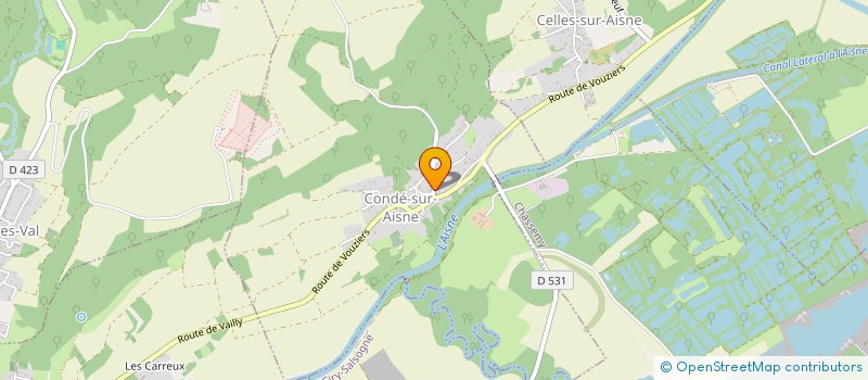 localisation de l'entreprise MADAME CAMILLE BOLZE à CONDE-SUR-AISNE