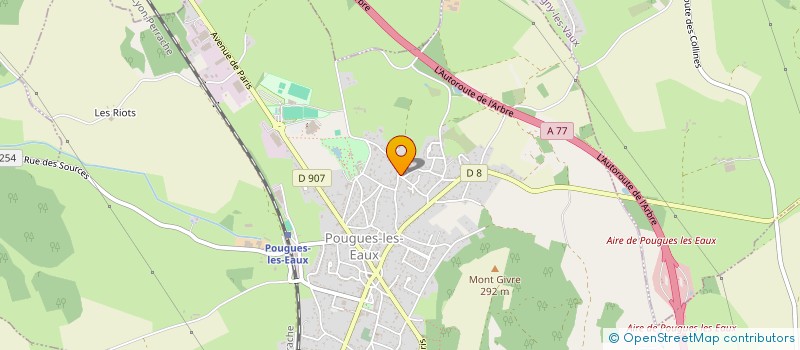 localisation de l'entreprise MADAME CAMILLE BONNARD à POUGUES-LES-EAUX