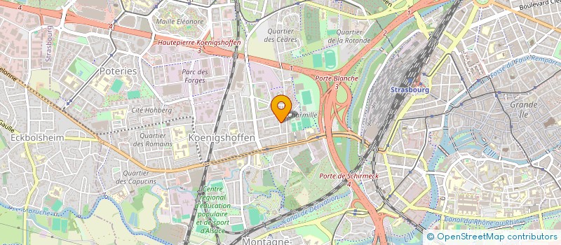 localisation de l'entreprise MADAME CAMILLE BONNEFOI à STRASBOURG