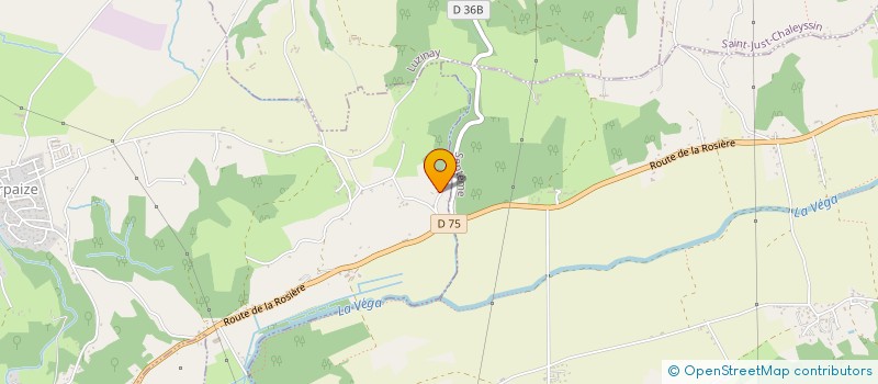 localisation de l'entreprise MADAME CAMILLE BONNEFOND  SERPAIZE