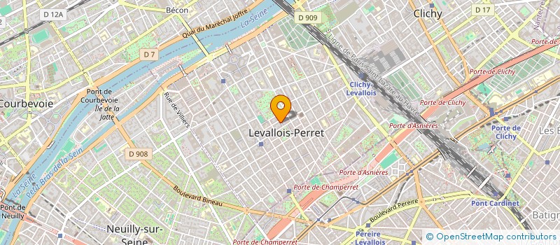 localisation de l'entreprise MADAME CAMILLE BOQUIEN à LEVALLOIS-PERRET