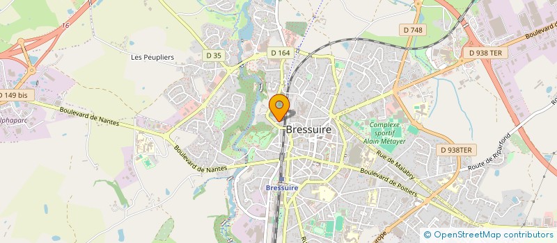 localisation de l'entreprise MADAME CAMILLE BORGHI  BRESSUIRE