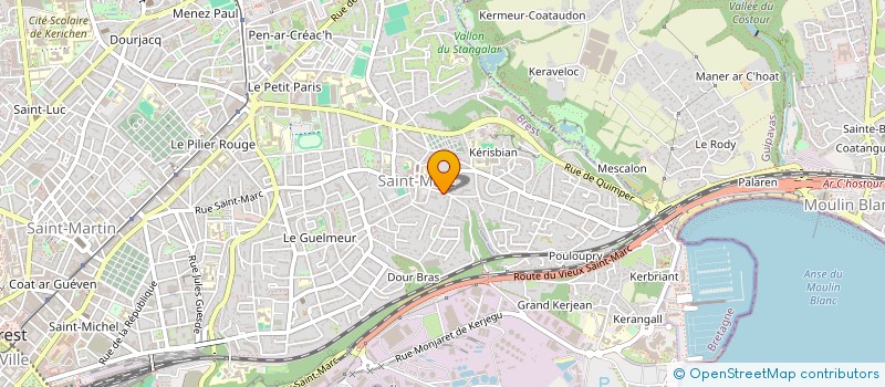 localisation de l'entreprise MADAME CAMILLE BORIES à BREST