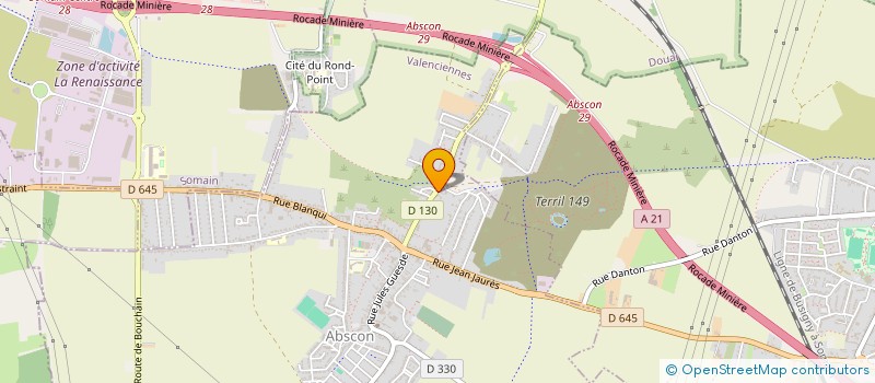 localisation de l'entreprise MADAME CAMILLE BOTTE  ABSCON