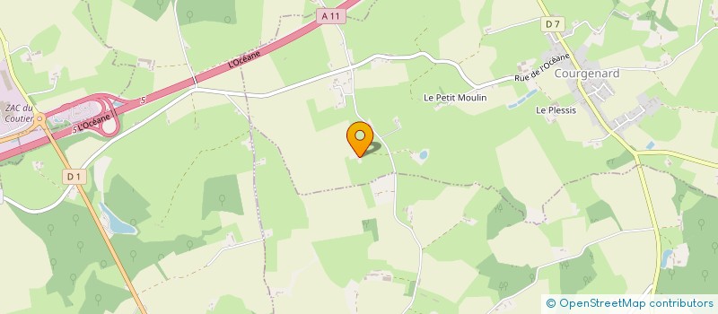 localisation de l'entreprise MADAME CAMILLE BOUDIER  VIBRAYE