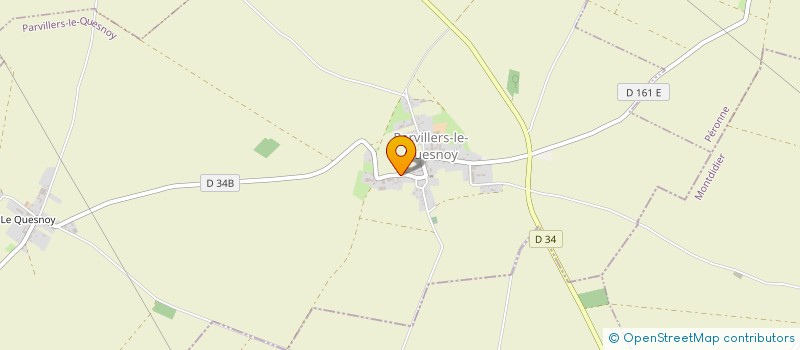 localisation de l'entreprise MADAME CAMILLE BOUDJEMLINE  PARVILLERS-LE-QUESNOY