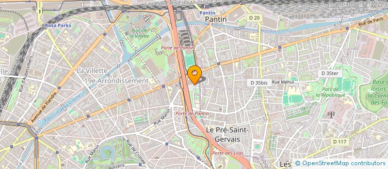 localisation de l'entreprise MADAME CAMILLE BOUFFET  PARIS