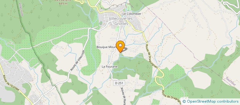 localisation de l'entreprise MADAME CAMILLE BOUILLANT  VILLECROZE