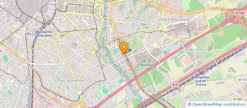 localisation de l'entreprise MADAME CAMILLE BOUQUILLON à MONTPELLIER