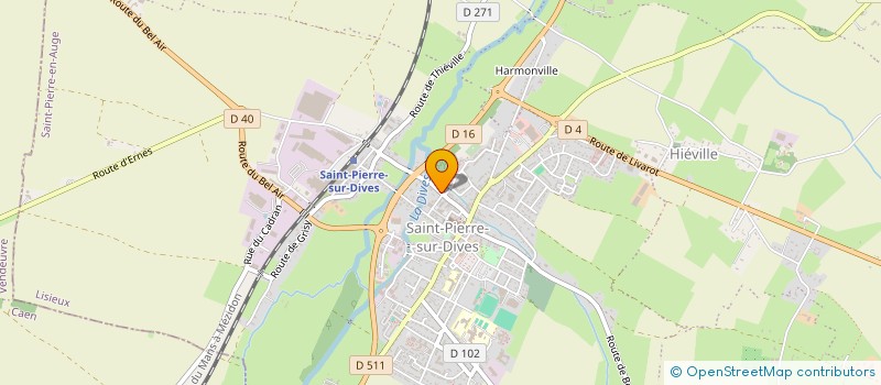 localisation de l'entreprise MADAME CAMILLE BOURBIER  COQUAINVILLIERS