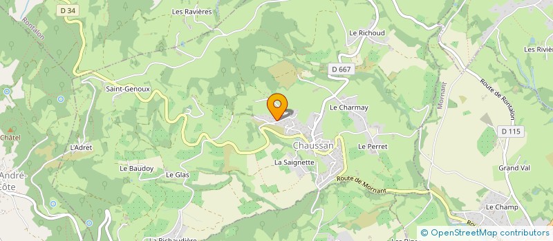 localisation de l'entreprise MADAME CAMILLE BOURNAY à LYON