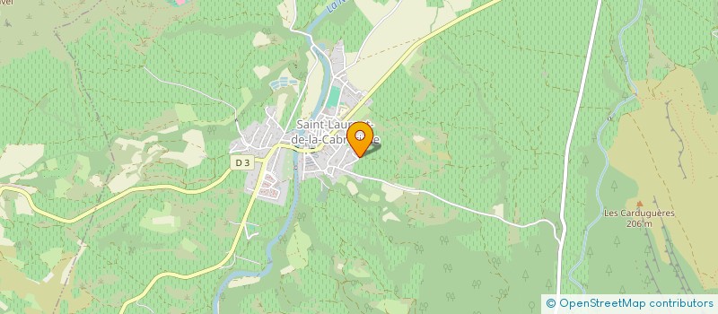 localisation de l'entreprise MADAME CAMILLE BOURREL  LEZIGNAN-CORBIERES