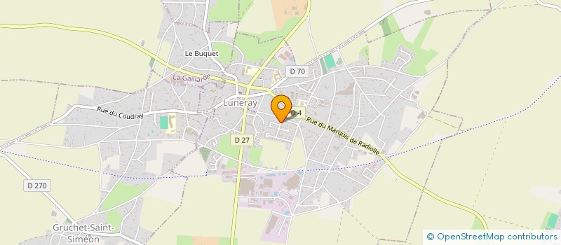 localisation de l'entreprise MADAME CAMILLE BOUTELIER  LUNERAY