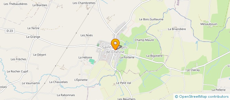 localisation de l'entreprise MADAME CAMILLE BOUVET  RIVES-DU-COUESNON