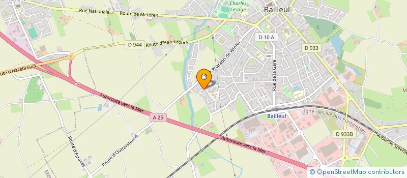 localisation de l'entreprise MADAME CAMILLE BOVAL à BAILLEUL