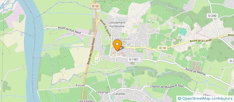 localisation de l'entreprise MADAME CAMILLE BRAS à CAMBLANES-ET-MEYNAC