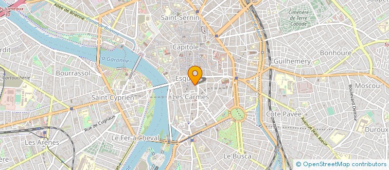 localisation de l'entreprise MADAME CAMILLE BREHIER  TOULOUSE