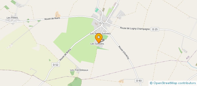 localisation de l'entreprise MADAME CAMILLE BRELET  AZY