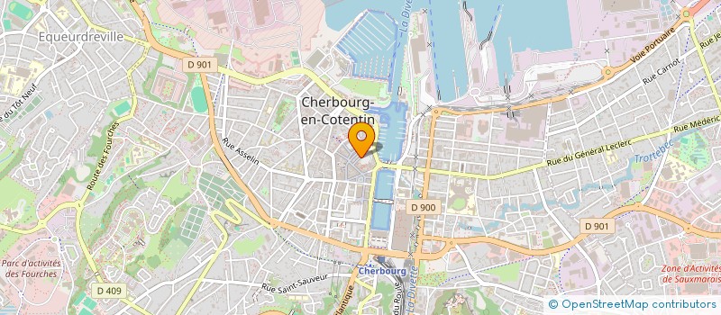 localisation de l'entreprise MADAME CAMILLE BREME  CHERBOURG-EN-COTENTIN