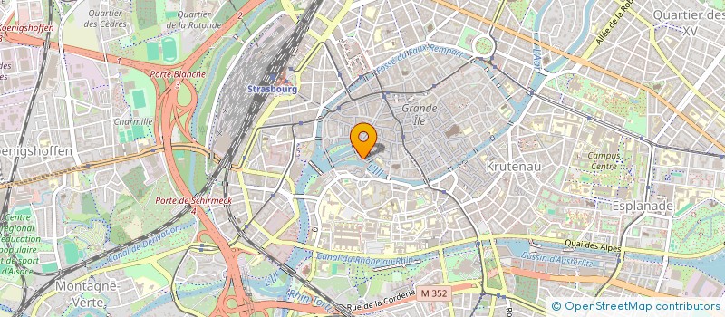 localisation de l'entreprise MADAME CAMILLE BRESLER à STRASBOURG