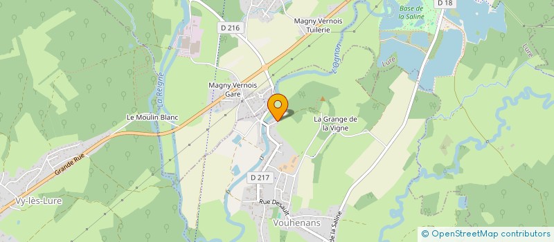 localisation de l'entreprise MADAME CAMILLE BRESSON  LURE