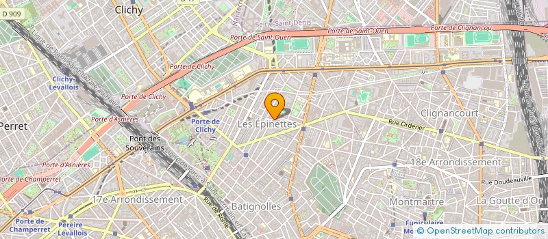 localisation de l'entreprise MADAME CAMILLE BRIANCHON  PARIS