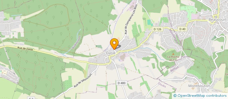 localisation de l'entreprise MADAME CAMILLE BRINATI  DASLE