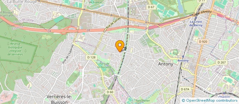 localisation de l'entreprise MADAME CAMILLE BRISSAUD à ANTONY