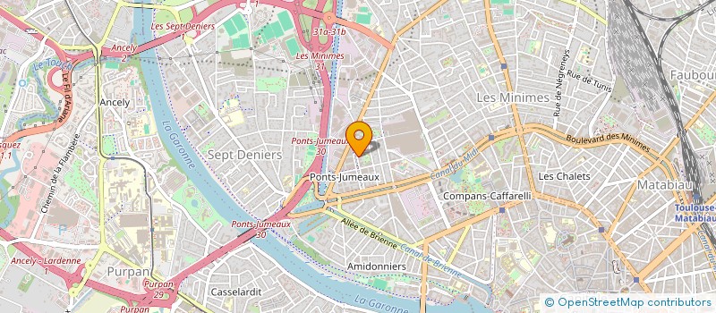 localisation de l'entreprise MADAME CAMILLE BRISSAY  TOULOUSE