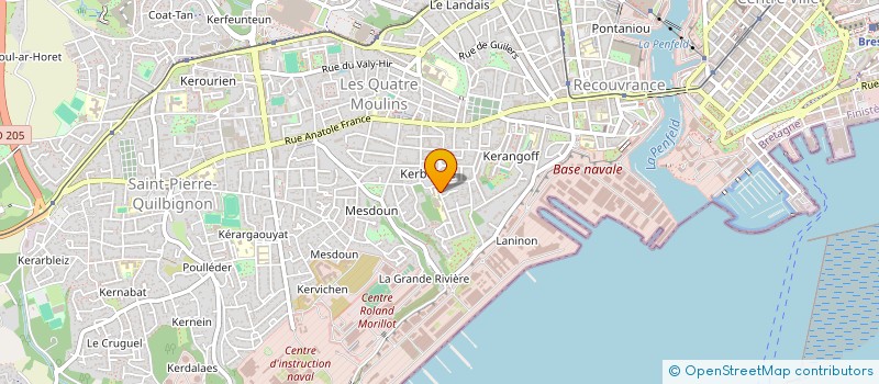 localisation de l'entreprise MADAME CAMILLE BRISSET à BREST