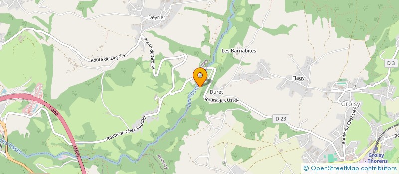 localisation de l'entreprise MADAME CAMILLE BROHAN  GROISY