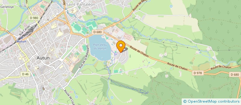 localisation de l'entreprise MADAME CAMILLE BROWN  AUTUN