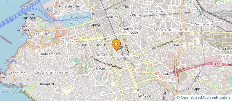 localisation de l'entreprise MADAME CAMILLE BRUNET à MARSEILLE