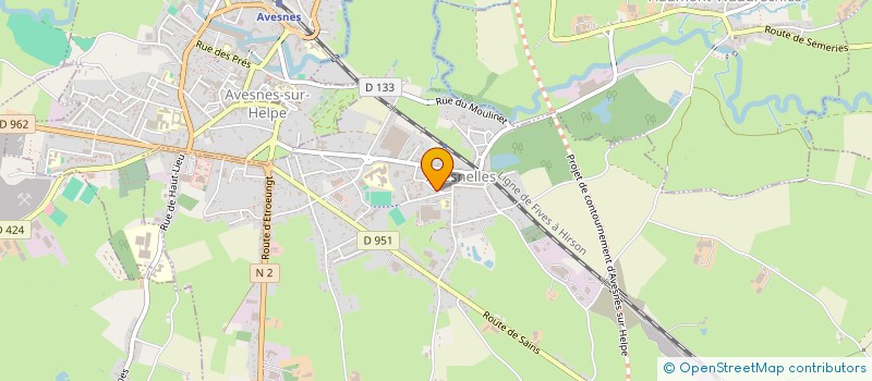localisation de l'entreprise MADAME CAMILLE BRUNIAUX à AVESNELLES