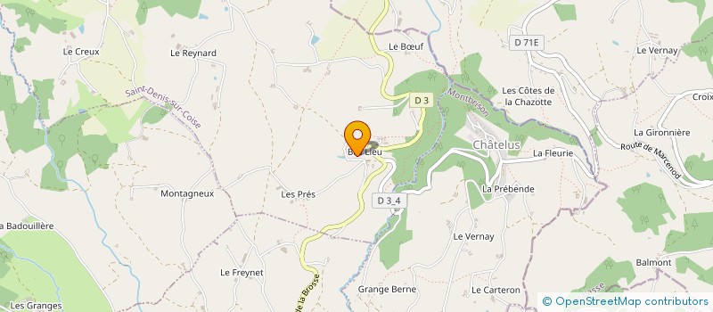 localisation de l'entreprise MADAME CAMILLE BRUYAS  LESCHAUX