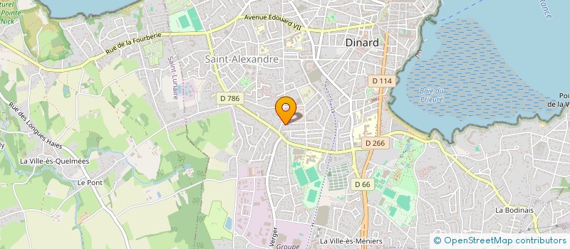 localisation de l'entreprise MADAME CAMILLE BUARD  DINARD