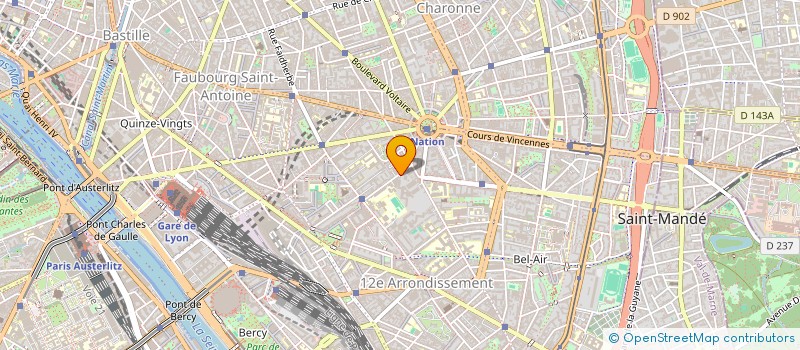 localisation de l'entreprise MADAME CAMILLE BURIDAN  PARIS