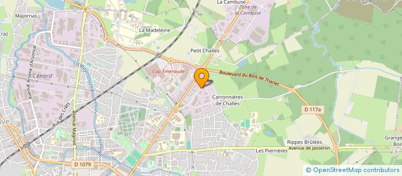 localisation de l'entreprise MADAME CAMILLE BURINI  BOURG-EN-BRESSE