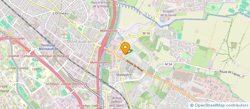 localisation de l'entreprise MADAME CAMILLE CABAU  TOULOUSE