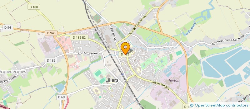 localisation de l'entreprise MADAME CAMILLE CABIDDU  LILLERS