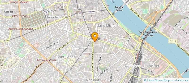localisation de l'entreprise MADAME CAMILLE CABROLIER à BORDEAUX