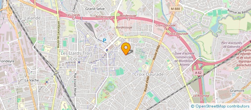 localisation de l'entreprise MADAME CAMILLE CACERES à TOULOUSE